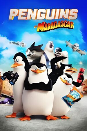 马达加斯加企鹅海报